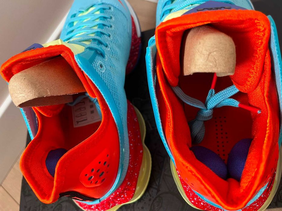 Oryginał Nike LeBron 19 Low Blue Chill Volts | Rozmiar 44 | NOWE DS NBA OKAZJA