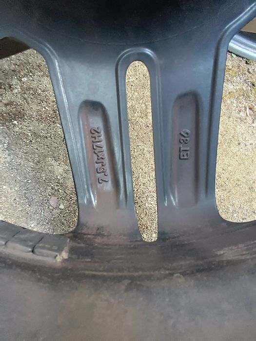 Alufelgi Mercedes 7,5x17" ET36