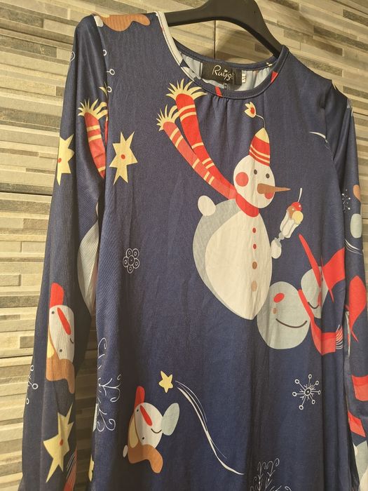 Koszula nocna świateczna r M