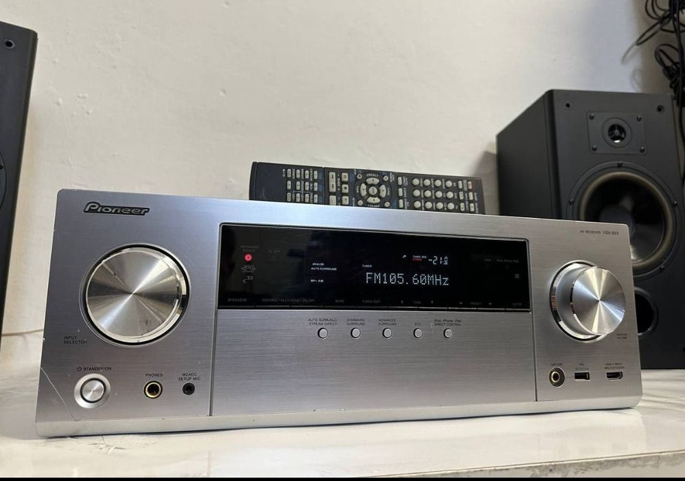 Pilot! 7.1 Amplituner Pioneer VSX-923-S, 7*150 Wat, HDMI, WAV, FLAC, A