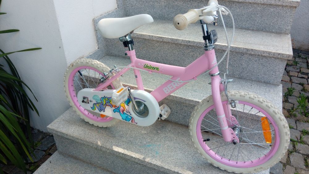 Bicicleta Berg unicórnio de menina