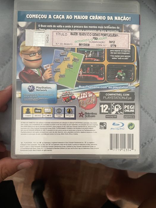Jogo buzz em um belo estado