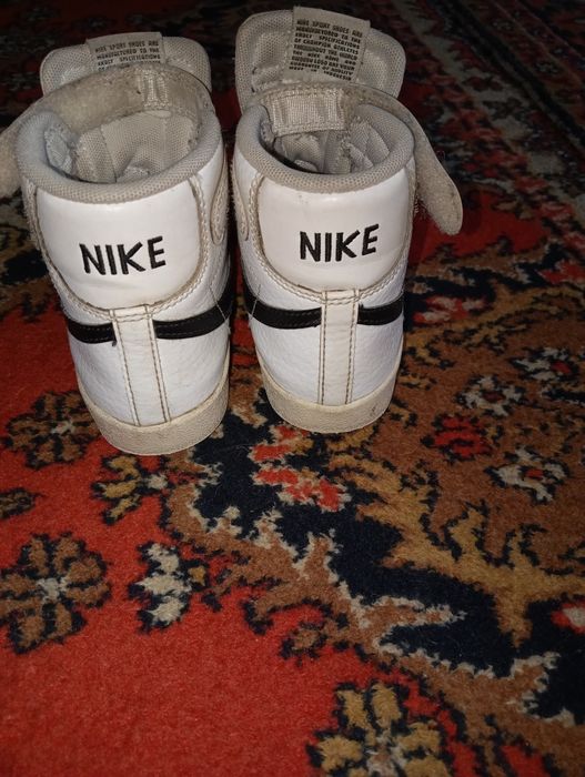 Хай топы Nike белые
