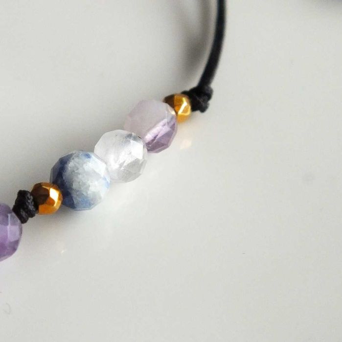 Bransoletka koncentracja fiolet