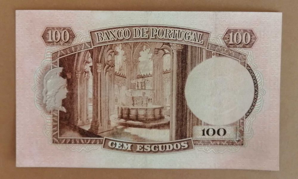 Nota notas de escudos da Republica Portuguesa