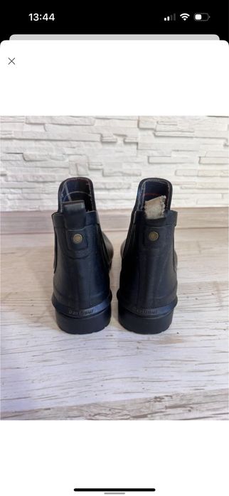 Гумові резинові чоботи черевики barbour
