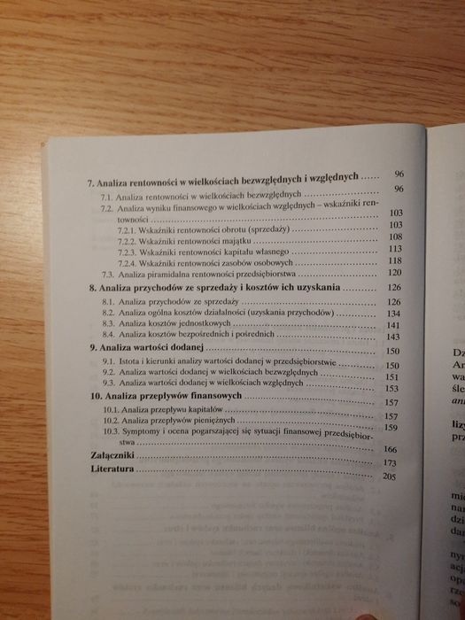 Analiza finansowa w przedsiębiorstwie Lech Bednarski
