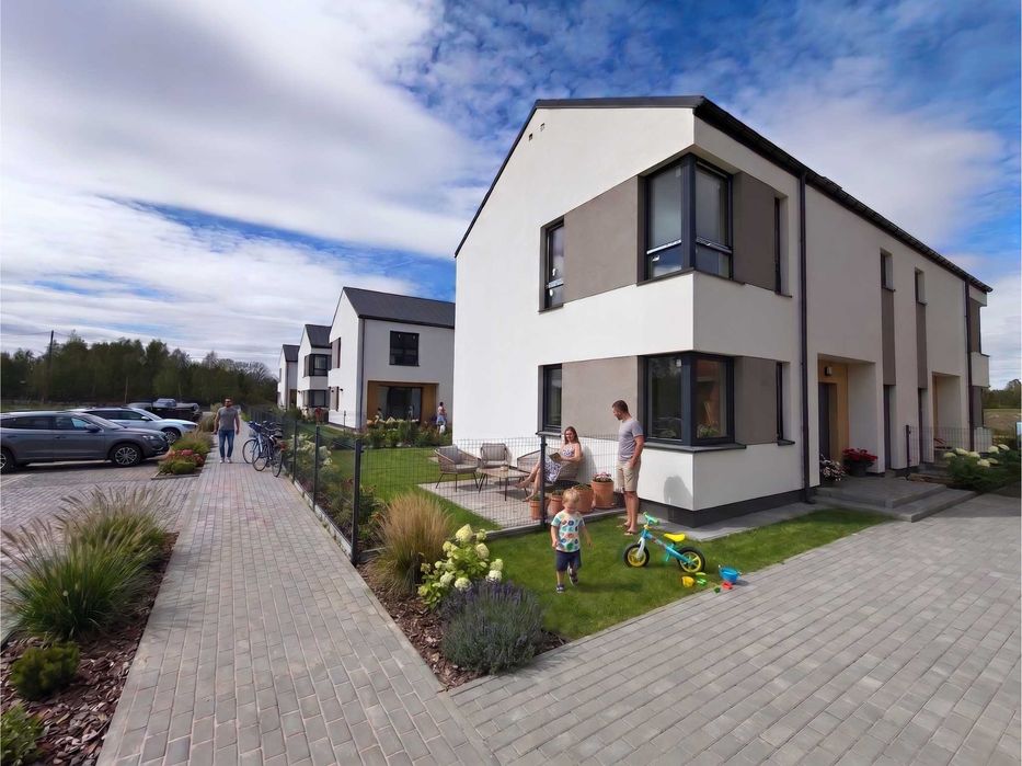 Segment 107m² z ogrodem 113m² | Płońsk | 757 060 zł — jesienny pakiet 10 000 zł
