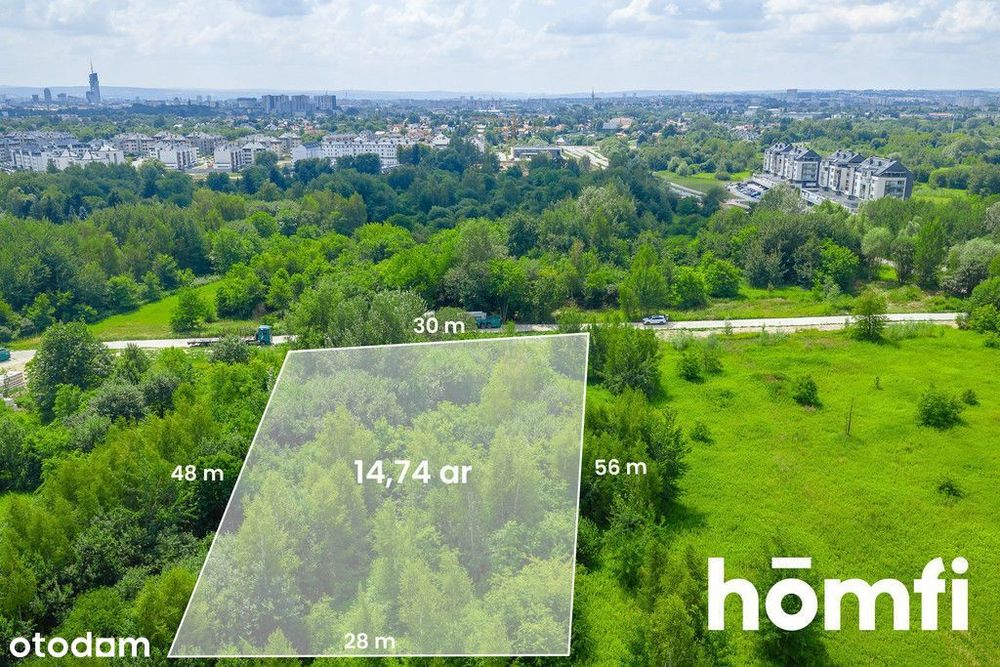 Działka inwestycyjna 14,74 ara – Mpzp U6