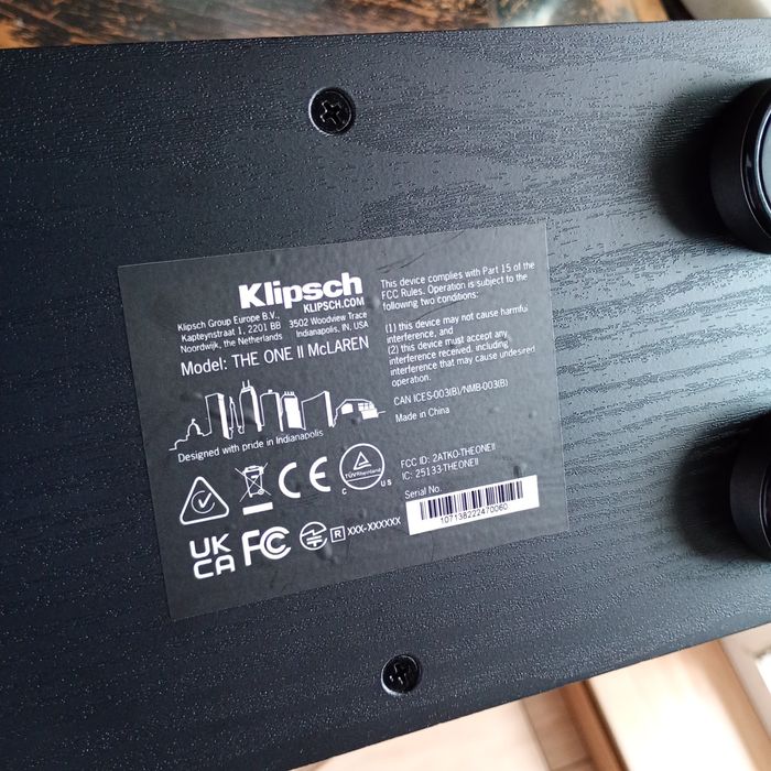 Акустика Klipsch The One II McLaren Edition 2.1 Ексклюзив!