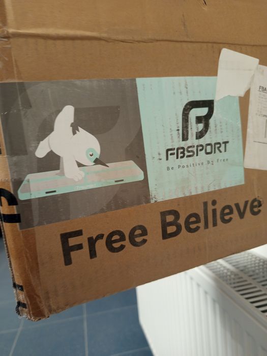 Nowa Mata Gimnastyczna Air Track FBSPORT 300x100 cm + Pompka