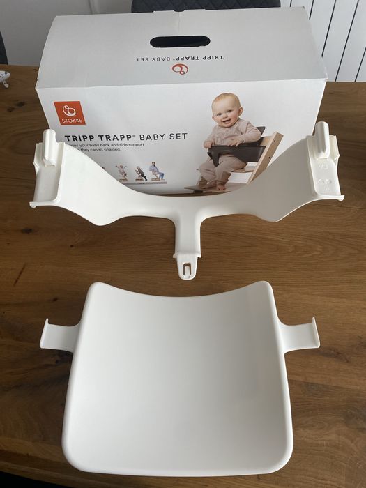 Tabuleiro cadeira bebé STOKKE + Tripp Trapp Baby Set + Almofada