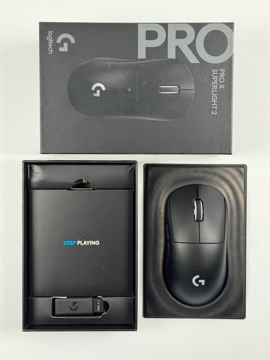 Bezprzewodowa mysz gamingowa Logitech G PRO X SUPERLIGHT 2 Black