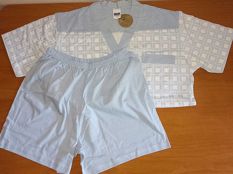 Pijamas de Verão Masculinos Fabricados em Portugal