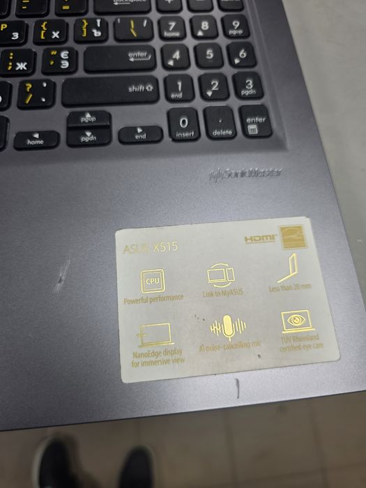 Ноутбук Asus X515 i3-1115G4/8Gb DDR4/SSD  256