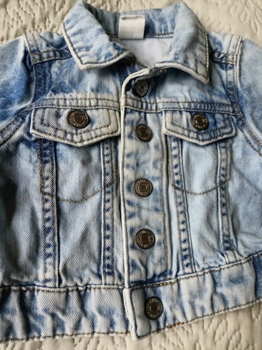 Dżinsowa kurtka rozmiar 68 H&M