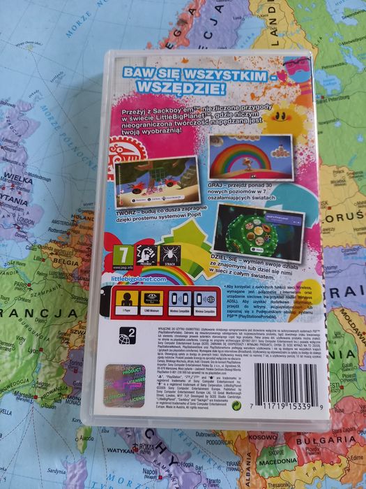 Gra Sony psp Little Big planet PL