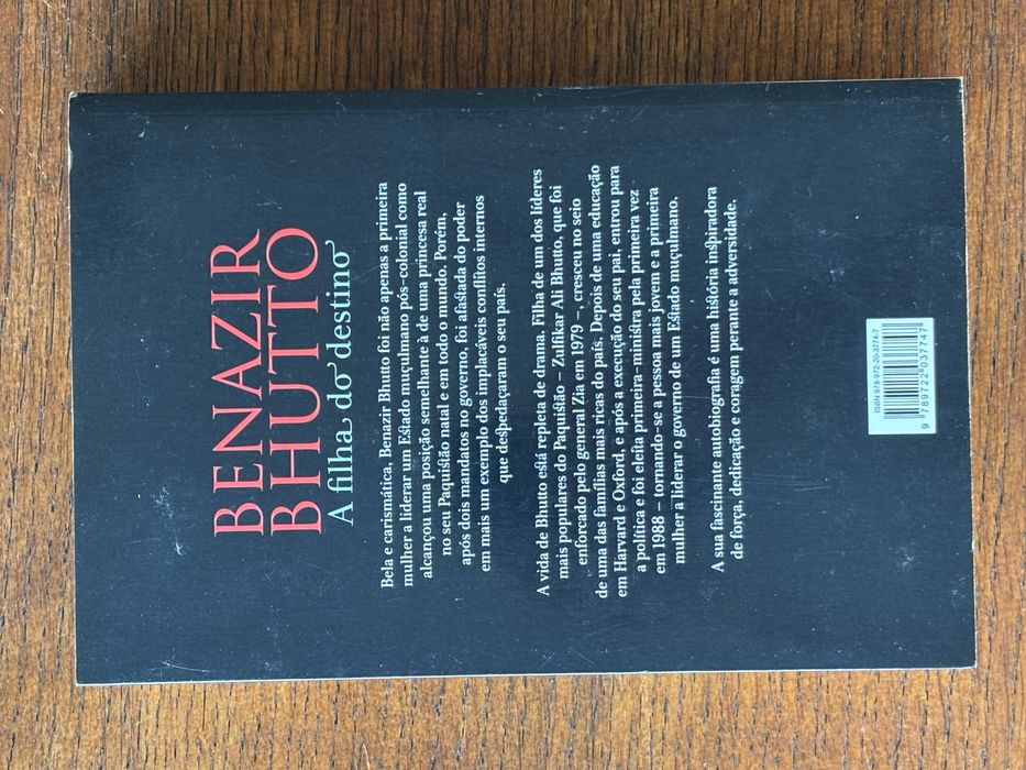 A filha do destino, de Benazir Bhutto