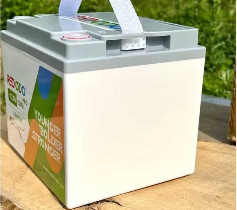 Акумулятор lifepo4 redodo 12 v 100 ah літій залізо фосфат Аккумулятор