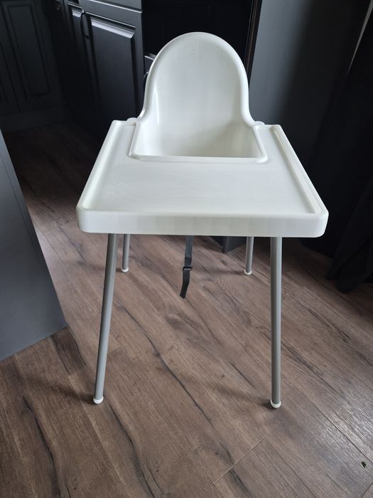 Ikea ANTILOP krzesełko do karmienia białe