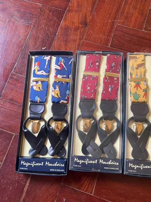 50 suspensorios novos variados