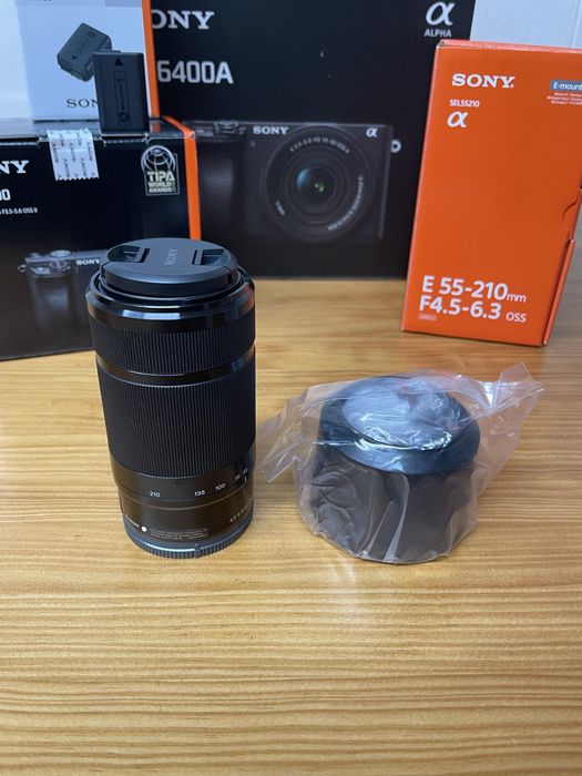 Máquina Fotográfica Mirrorless Sony Alpha a6400 + E PZ 16-50mm f/3.5-5.6