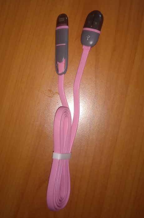 2 в 1 Micro USB кабель быстрой зарядки мобильных телефонов Кабели