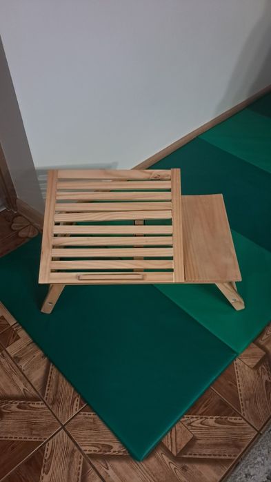 Stolik pod laptopa komputer do łóżka  drewnianny