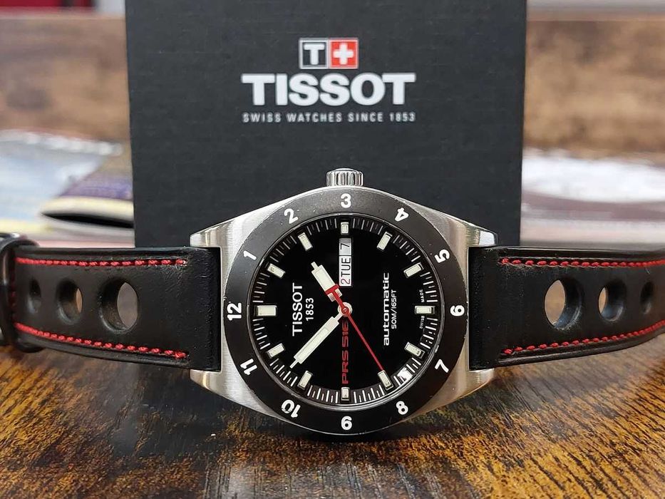 Zegarek męski TISSOT PRS 516 AUTOMATIC T91.1.483.51 super klasyk
