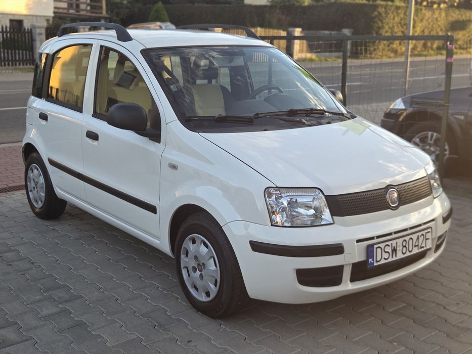 Fiat Panda 1.2 Benzynka Klimatyzacja Biała bardzo ładna!!