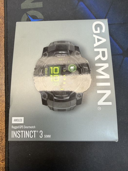 777/ jak nowy Garmin instinct 3 AMOLED 50mm