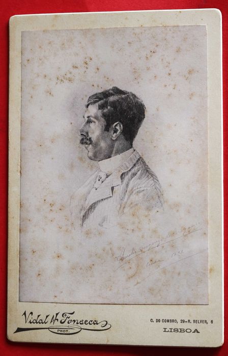 Conde de Sabugosa desenhado por D. Amélia Duquesa de Bragança foto