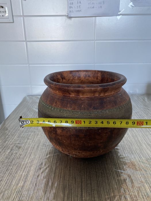 Vaso de cerâmica vintage