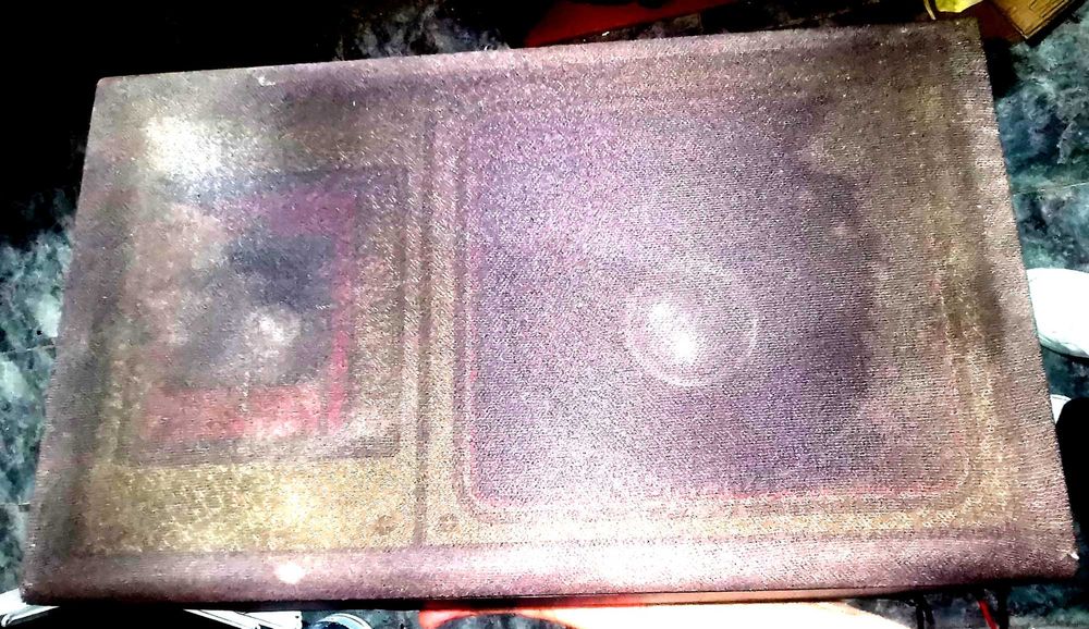 Aparelhagem de som SINGER com giradiscos ,cassete e rádio e 2 colunas