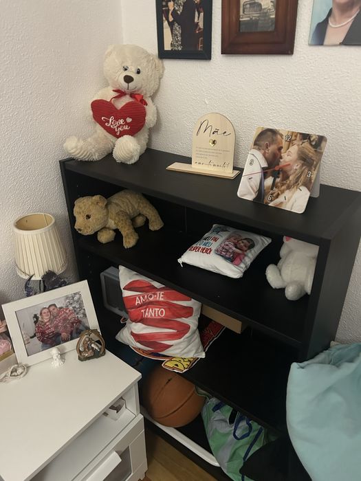 Cama estante e secretaria