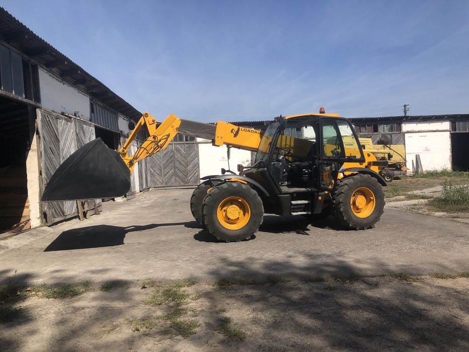 Послуги телескопічного навантажувача JCB