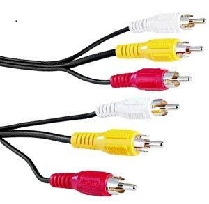 Кабель VGA, USB, 3 RCA для Т2 тюнера, телефонний, перехідник S-відео -