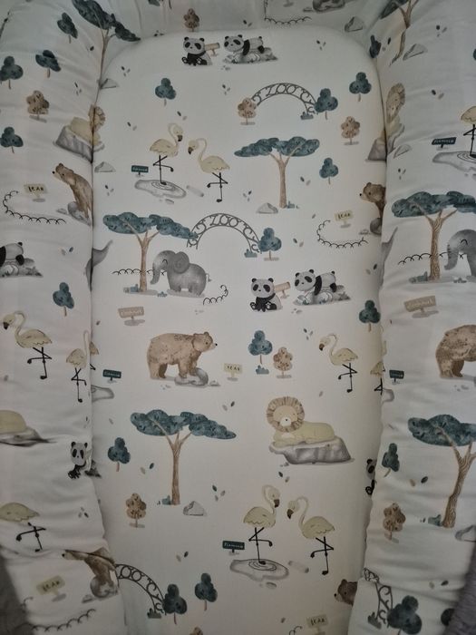 Ninho de bebé cinza unisexo