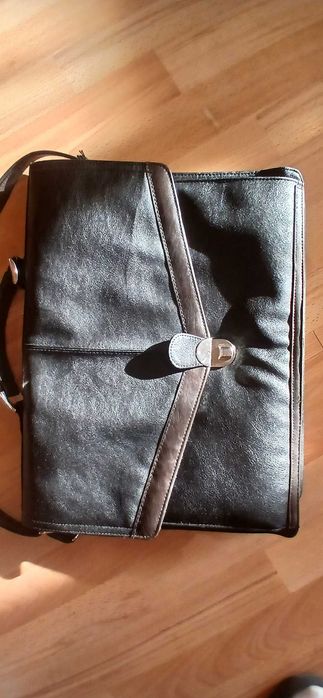 Сумка для ноутбука шкіряна
