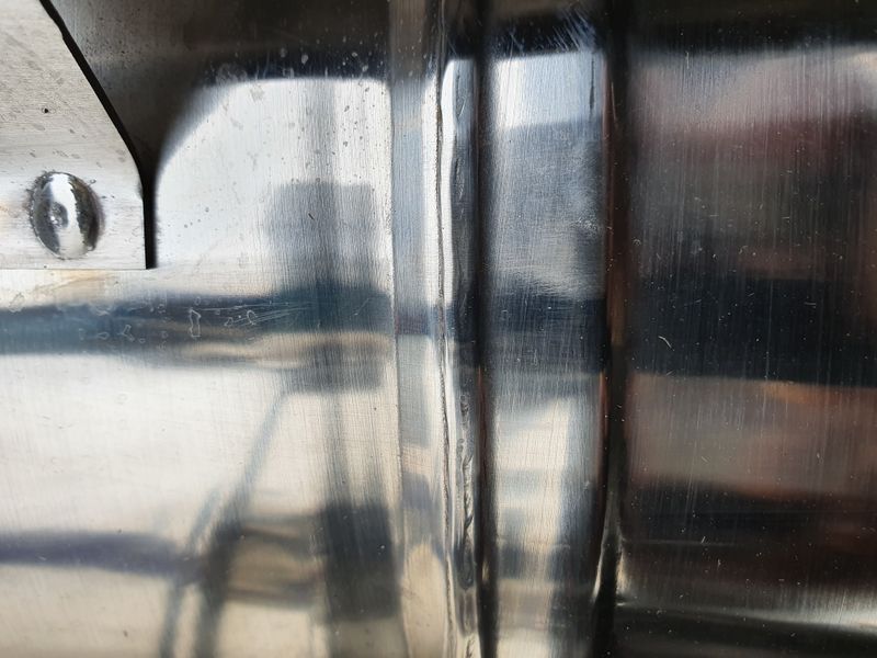 Бак нержавейка Гидроаккумулятор 50 літрів завальцований Польский