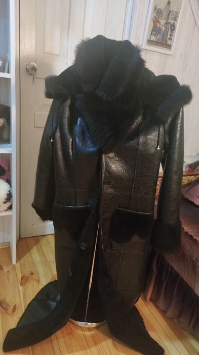 Натуральная двухсторонняя дубленка