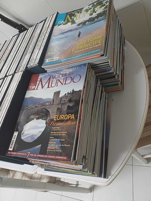 Revistas Volta ao Mundo 142 unidades