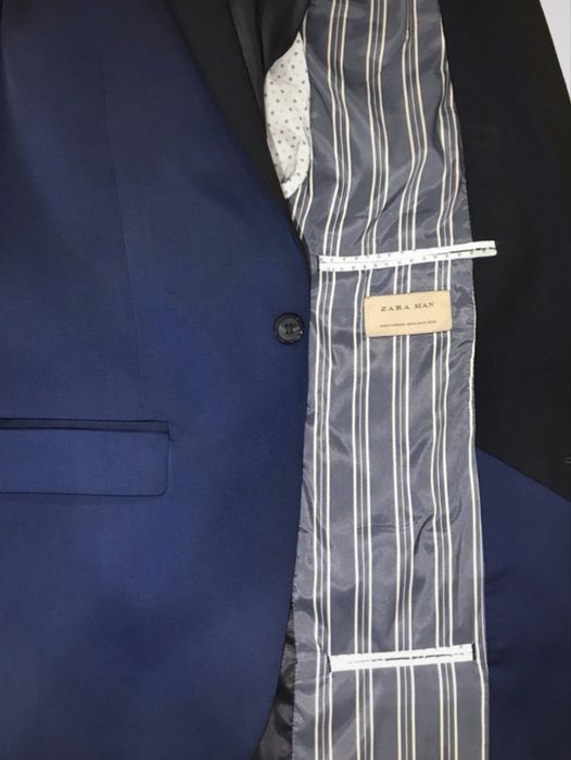 Blazer Zara azul - M