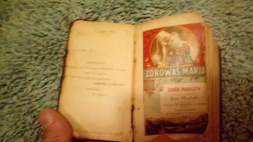 Zbior modlitw Jan Wielicki z czasow zaboru Polski