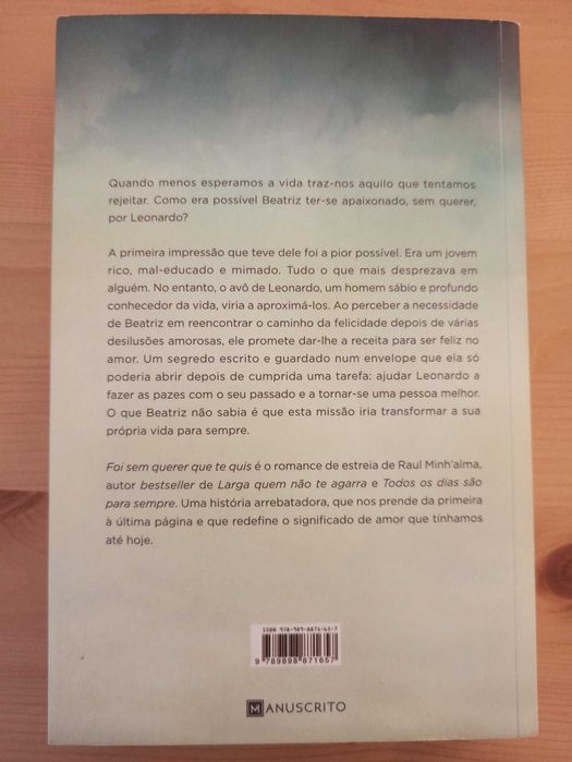 Livro Foi Sem Querer que Te Quis -  Raul Minh'alma