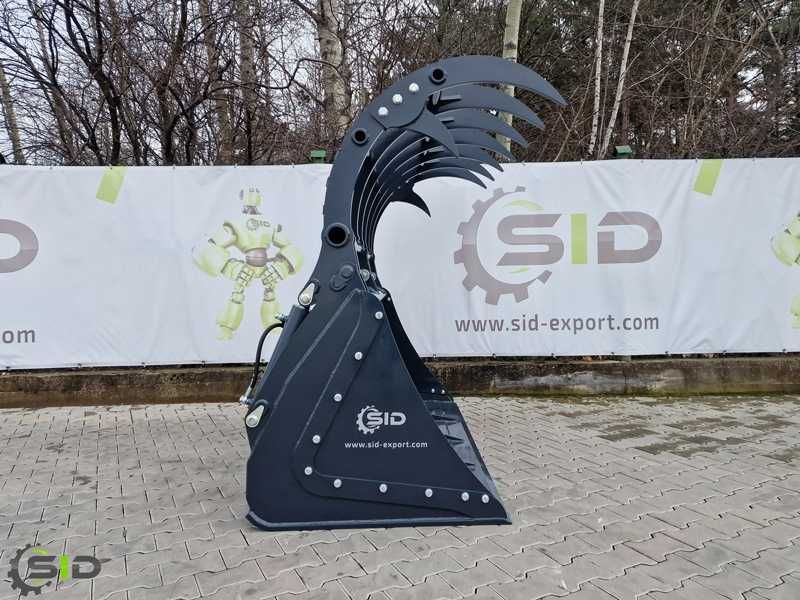 Łyżko krokodyl ząb palony XXL 2,2 m, 1,8 m3 [LKZPXXL1] SID