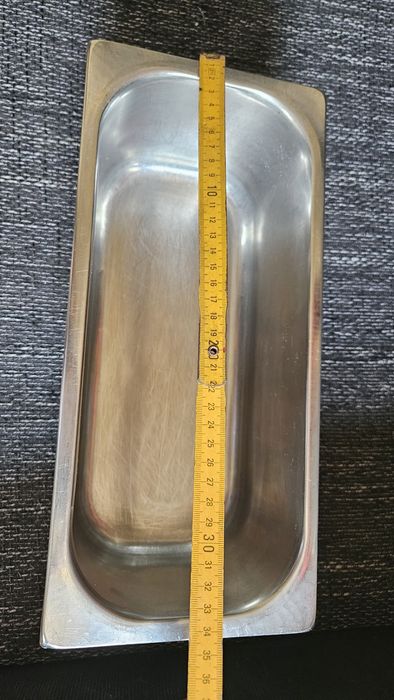 6 Cubas de inox para gelado