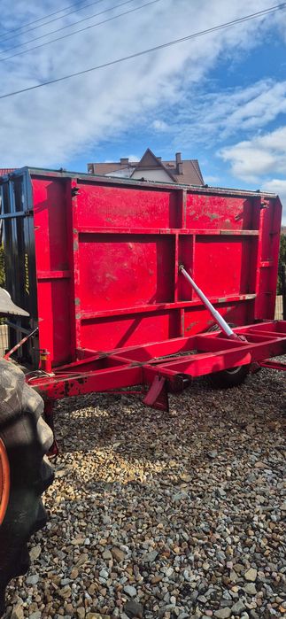 Przyczepa kiper z kiprem 3 strony 4.5t 6t wywrotka Maraton