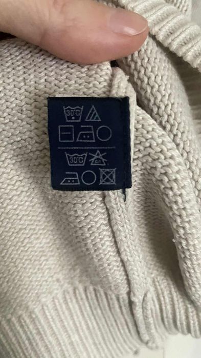 kremowy sweter męski CHAMPS Ralph Lauren L