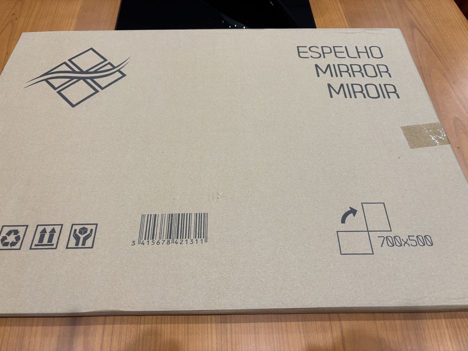 Espelho casa de banho 70x50 novo